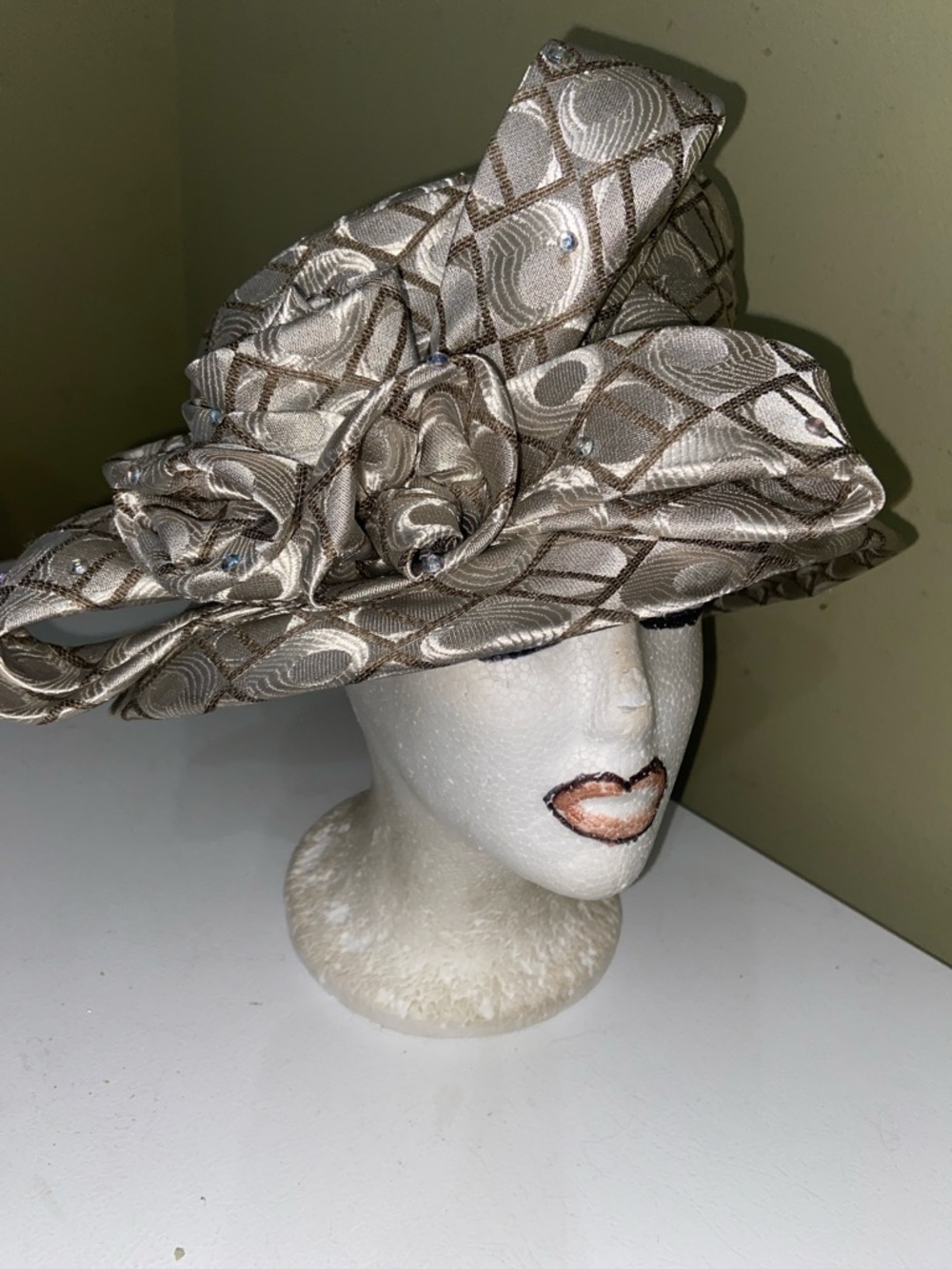 Beautiful Dress Hat / Church Hat by Night Studio